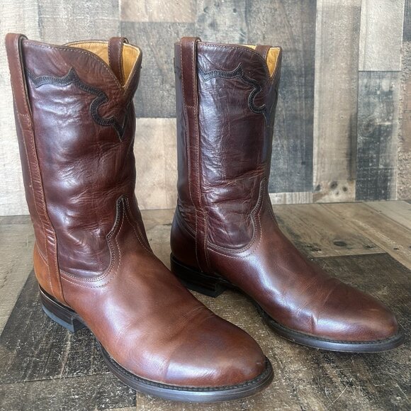 Old Gringo MK2294-2 Lampasas Western Round Toe Cowboy Boots Mens 9 D - Picture 1 of 12